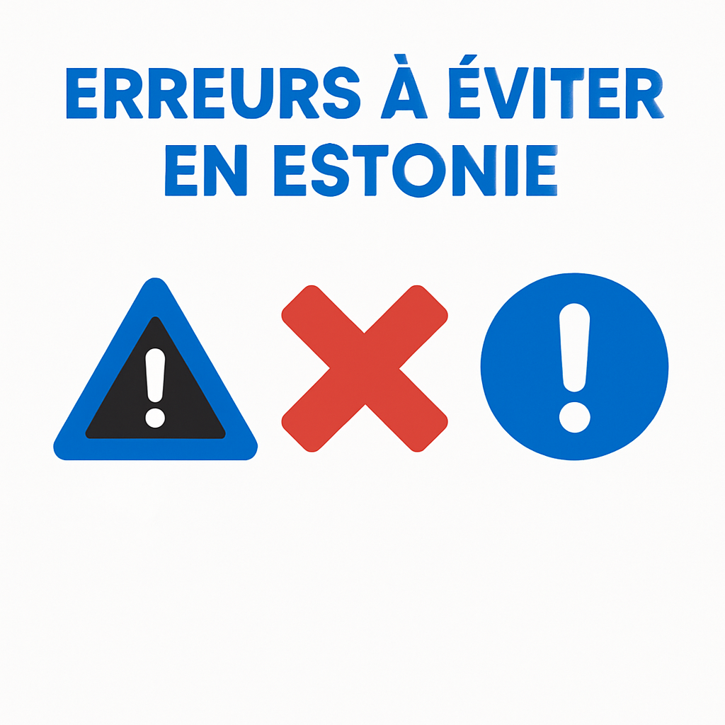 Les erreurs administratives fréquentes à éviter en Estonie