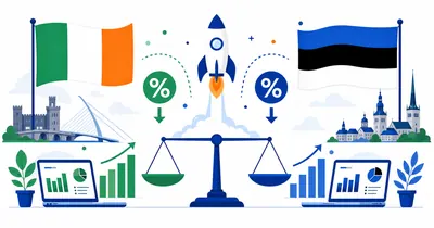 Estonie vs Irlande : quelle juridiction pour une startup tech ?